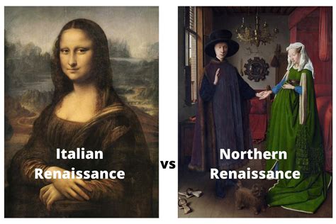 how did northern renaissance art differ from italian in terms of the influence of local legends?