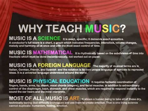 how to become a music teacher and why music is an essential part of our lives