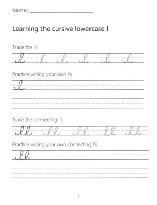 How to Write Cursive L: A Journey Through Loops and Lines