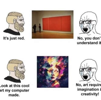 is this art meme How can we define the essence of art in the digital age?