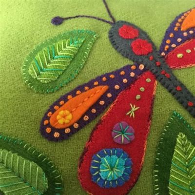 what is applique embroidery and how does it relate to the art of storytelling?